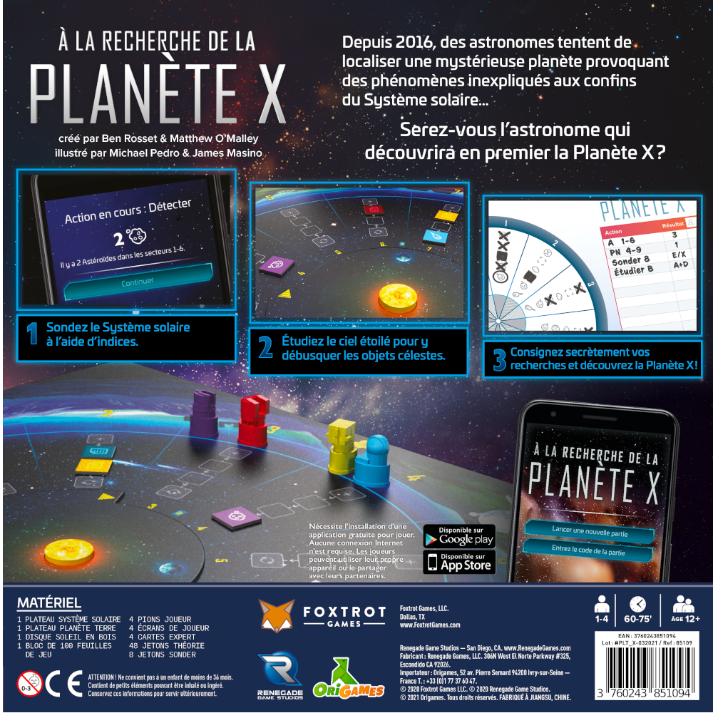 A la recherche de la planète X