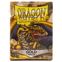 Dragon Shield - Standard Sleeves - Matte Gold (x100)