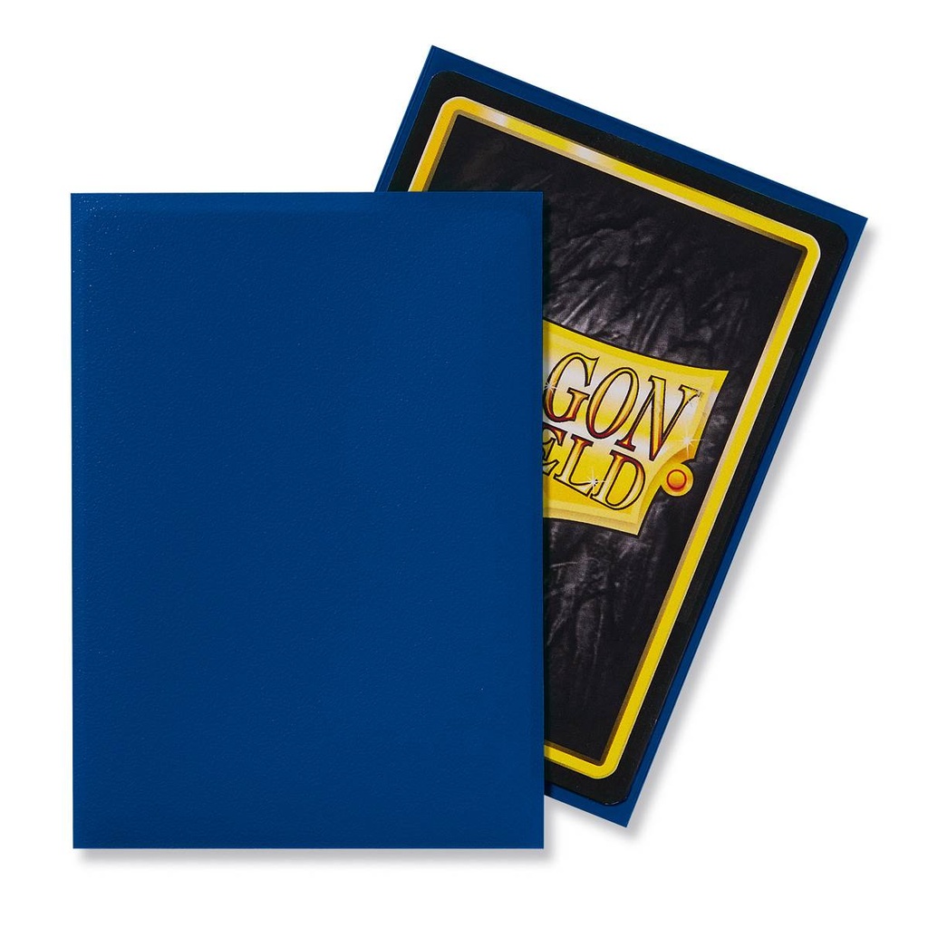 Dragon Shield - Standard Sleeves - Matte Blue (x100)