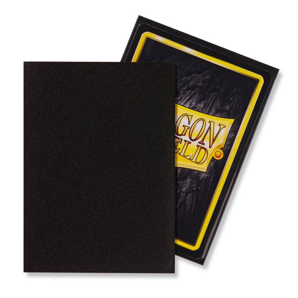 Dragon Shield - Standard Sleeves - Matte Black (x100)