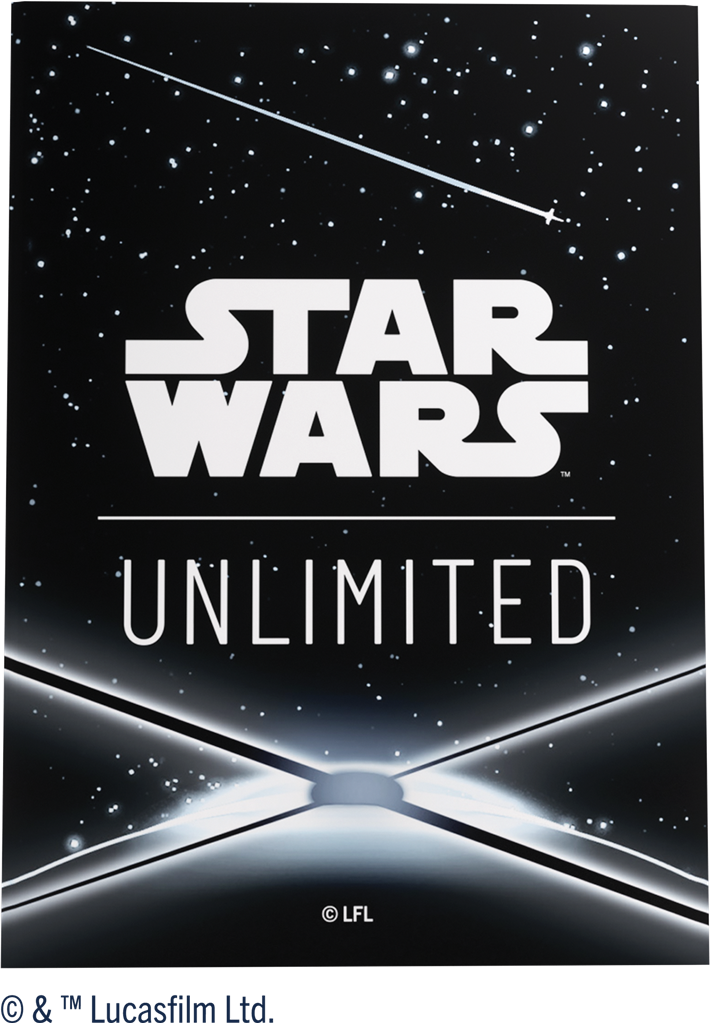 GG : SW Unlimited Art Sleeves : Card Back Black