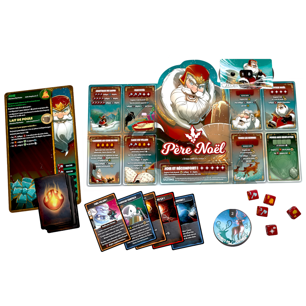 Dice Throne – Père Noël VS Krampus 