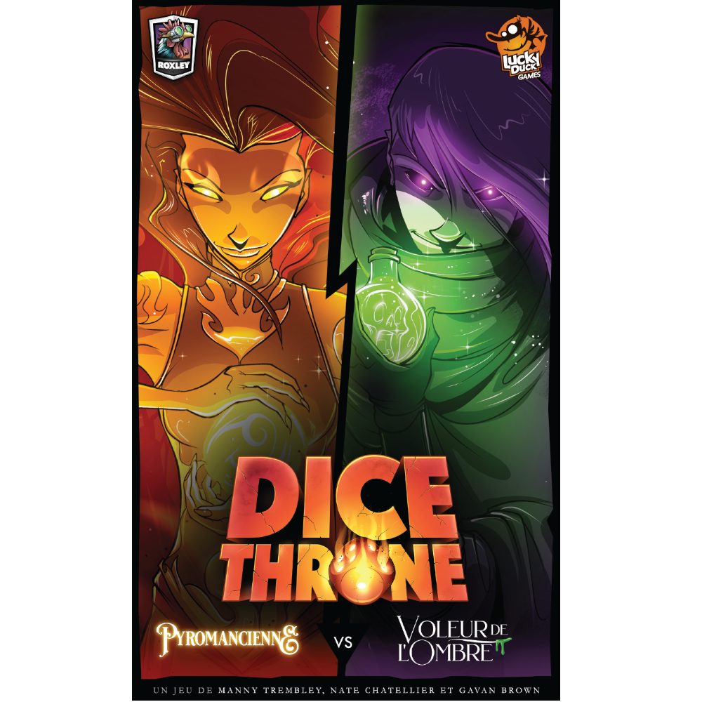 Dice Throne S1- Pyromancienne VS Voleur de l’Ombre