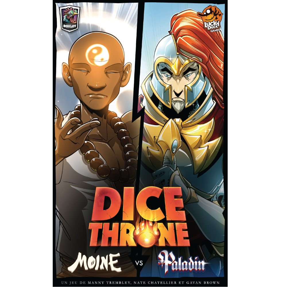 Dice Throne S1- Moine VS Paladin