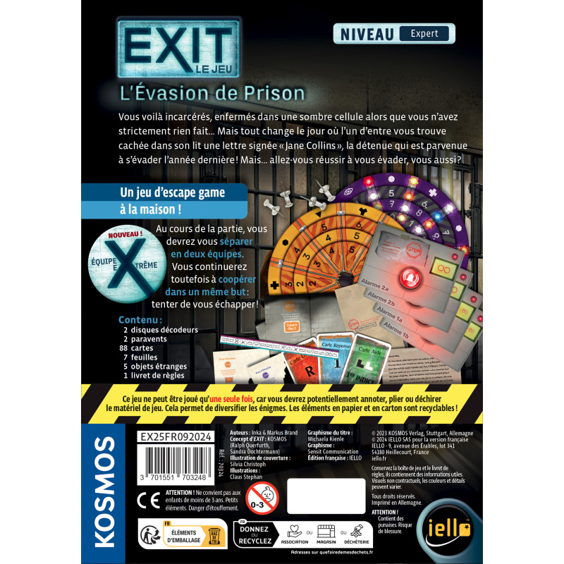 Exit : L'Evasion de Prison (Expert) 