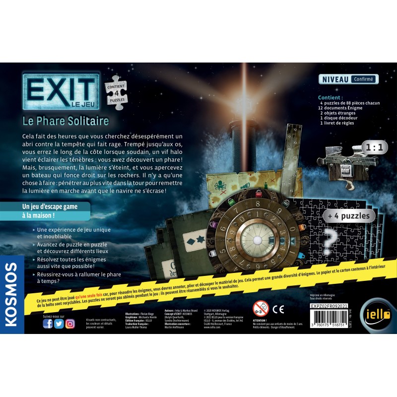 Exit Puzzle : Le Phare Solitaire