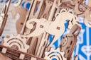 Carrousel maquette 3D mobile en bois