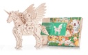 Licorne modèle 3D mobile en bois