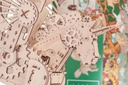 Licorne modèle 3D mobile en bois