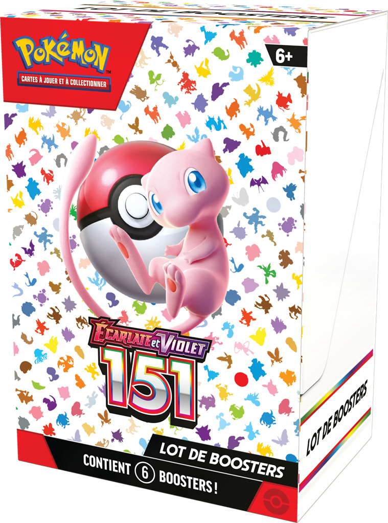 Pokémon EV3.5 : Bundle de 6b. Pokémon 151