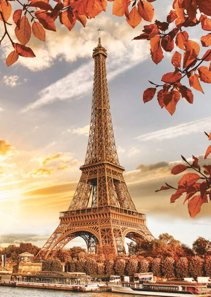 Tour Eiffel en automne