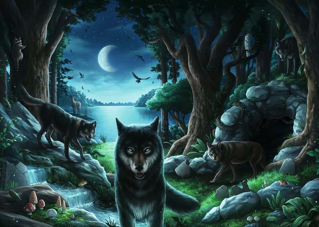 Escape puzzle - Histoires de loups