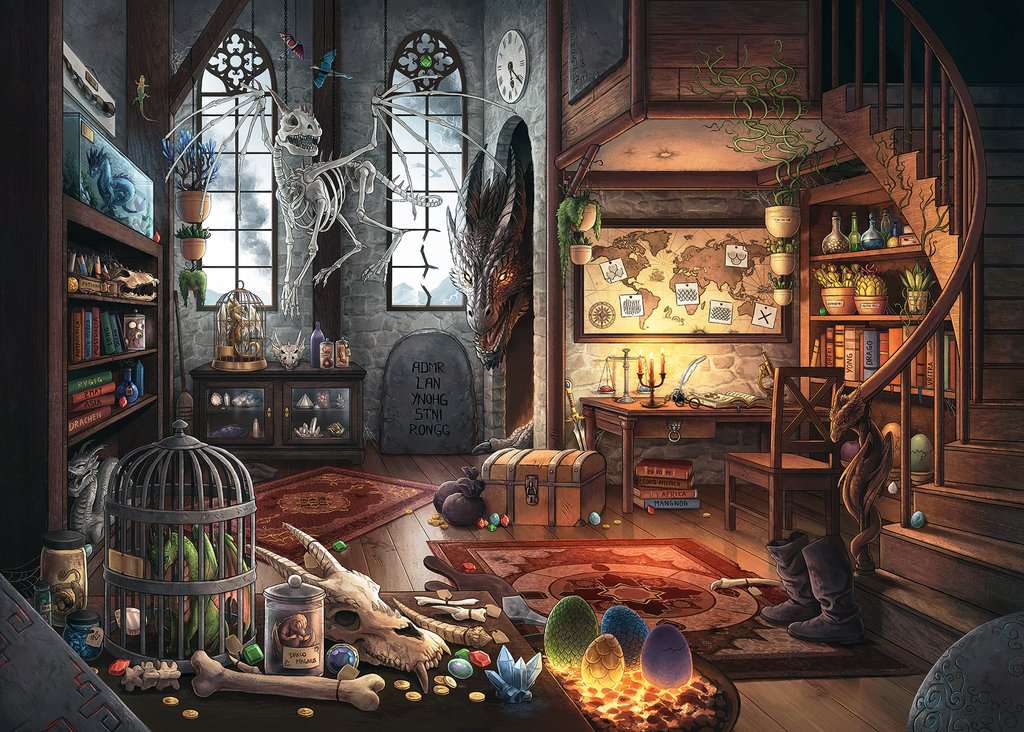 Escape puzzle - L'antre du dragon