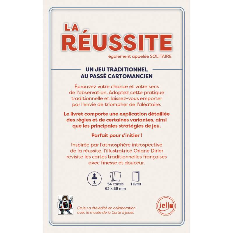 Cartes Traditionnelles : Réussite - Dirler