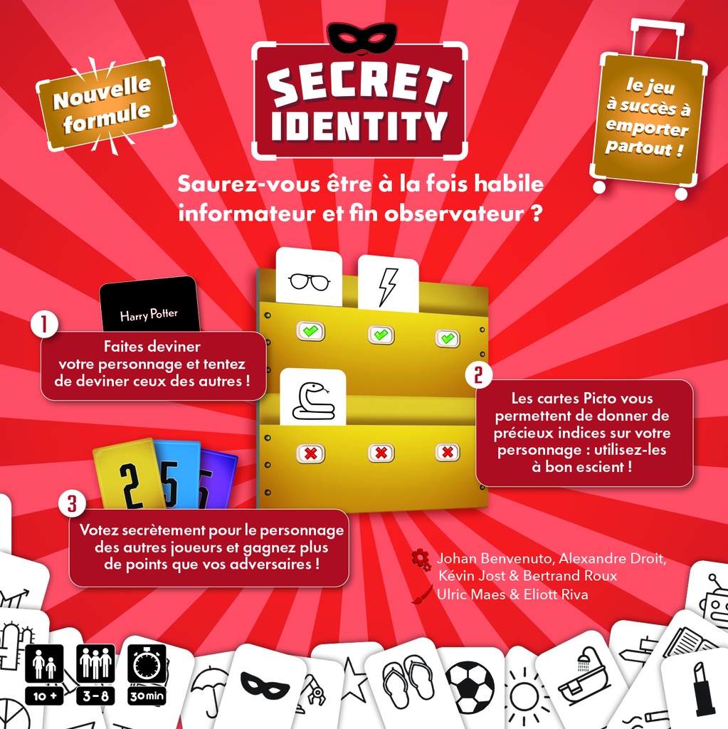 Secret identity Nouvelle édition