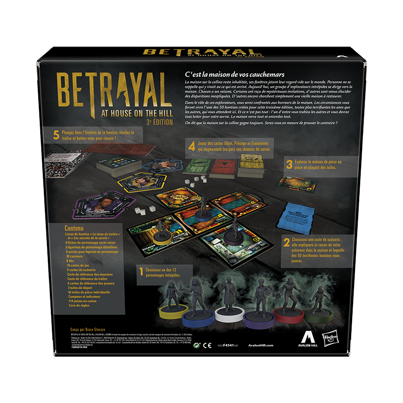 Betrayal At House On The Hill - 3ème édition