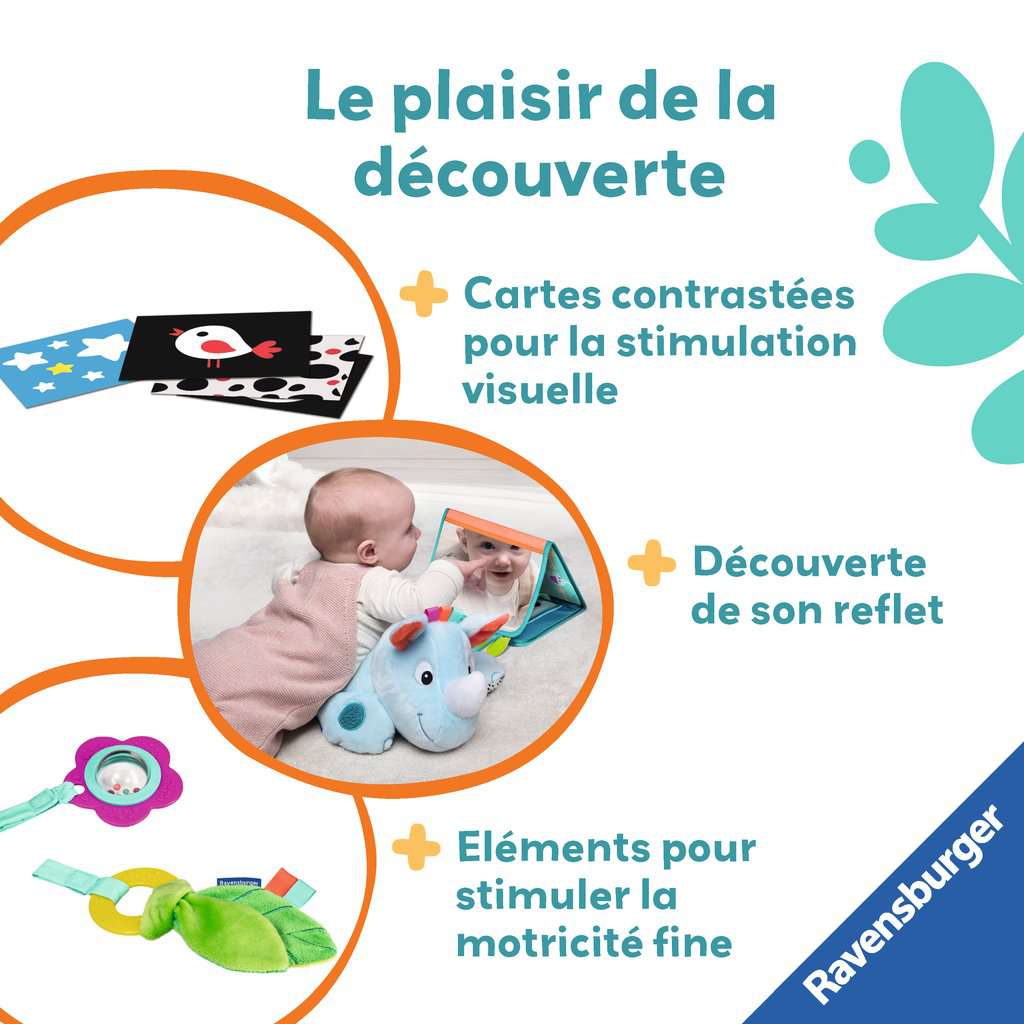 Coussin d'activités rhinocéros