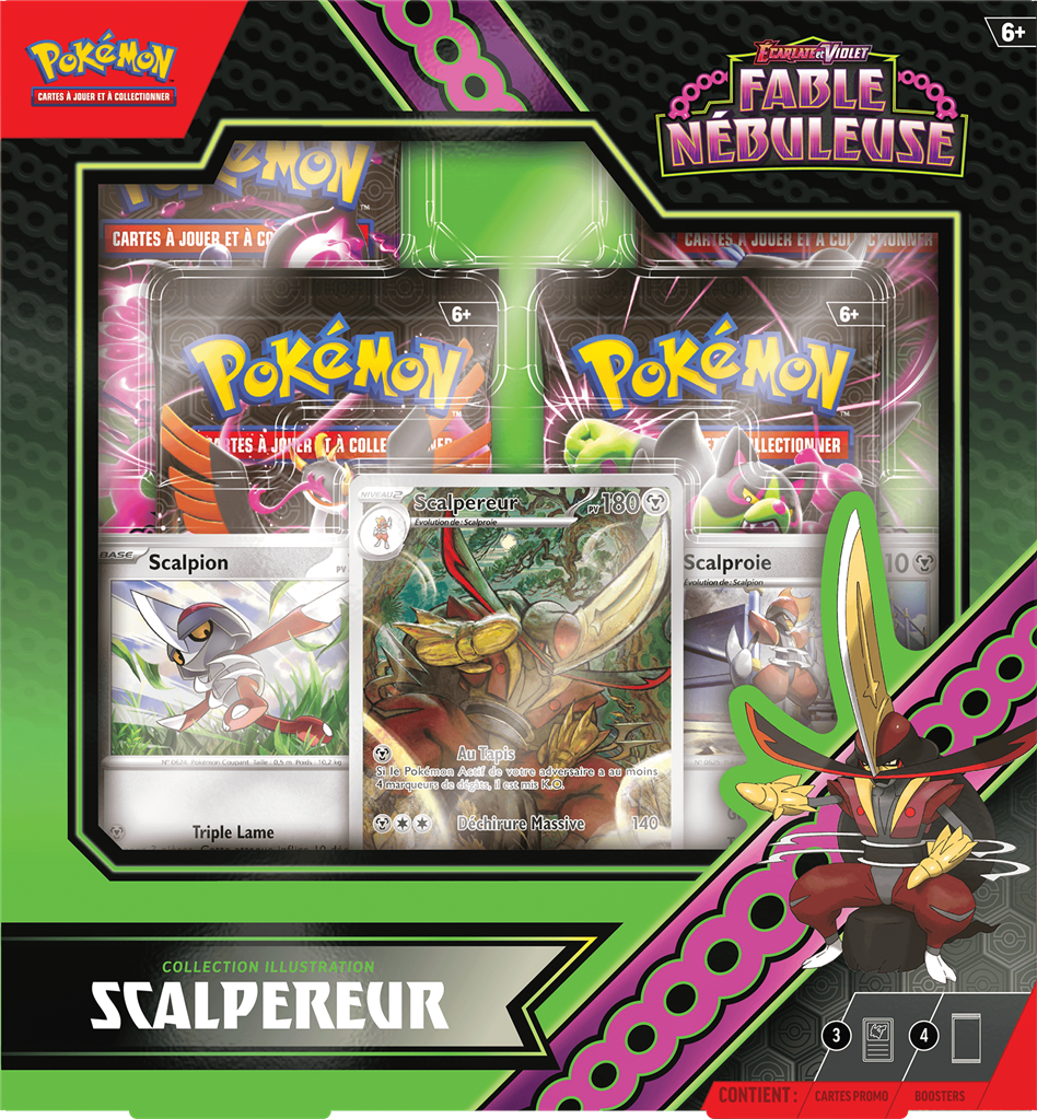 Pokémon EV65: Coffret Illustration Scalpereur