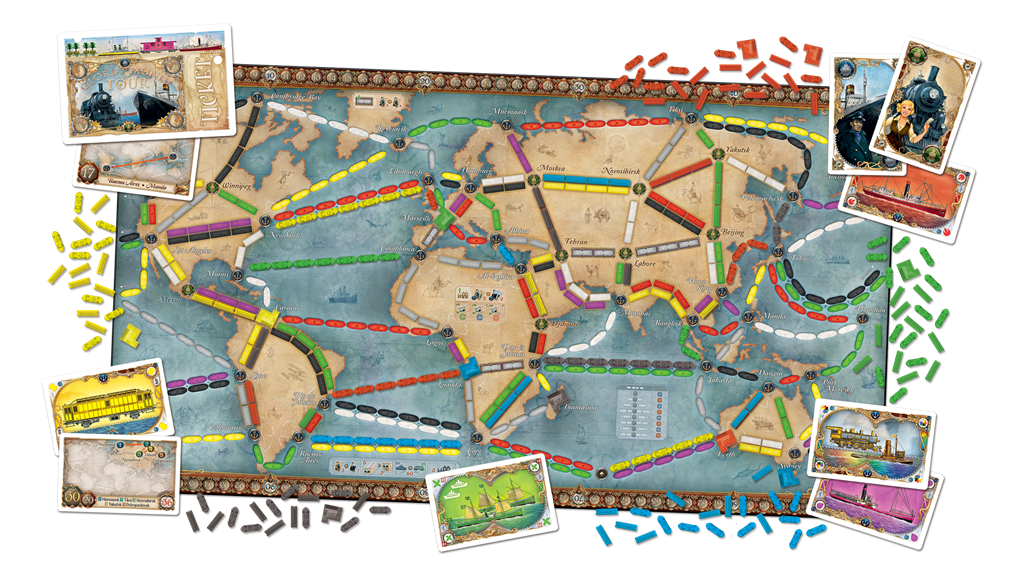Aventuriers du Rails (Les): Autour du monde