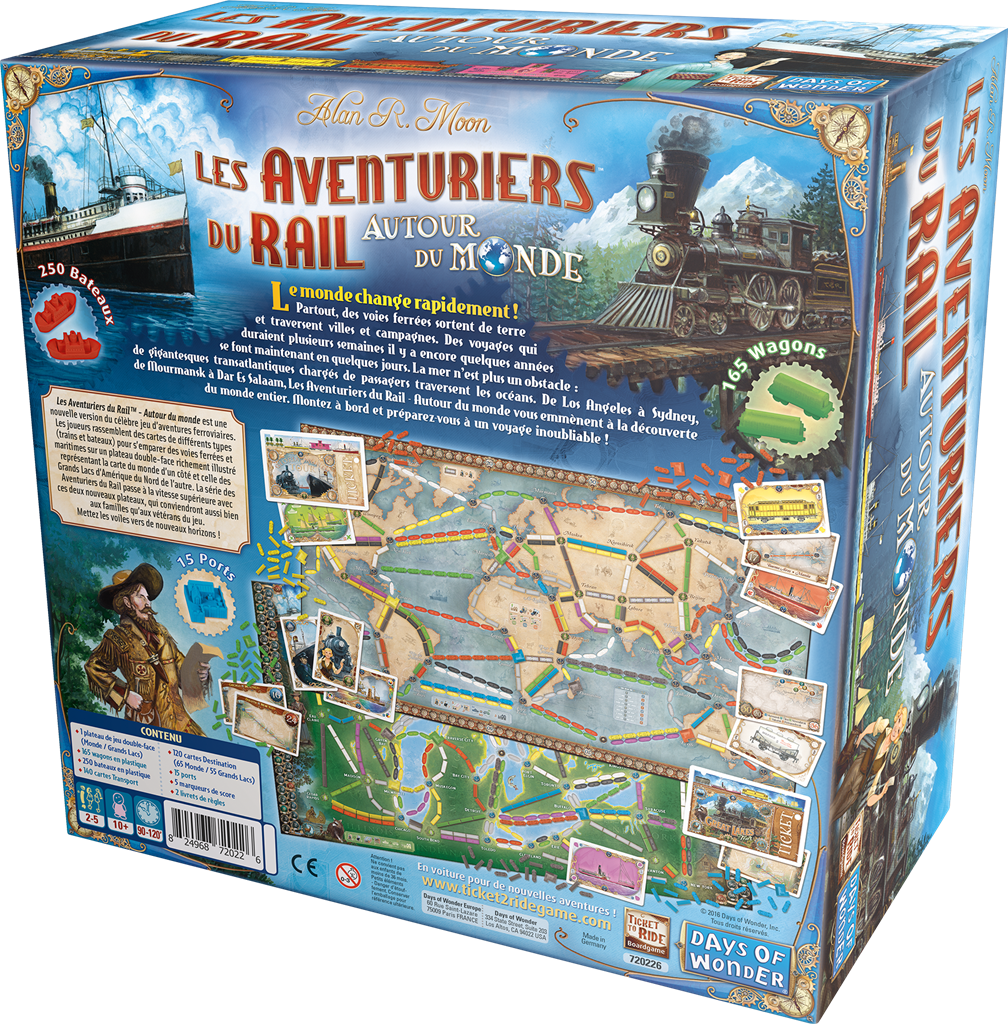 Aventuriers du Rails (Les): Autour du monde