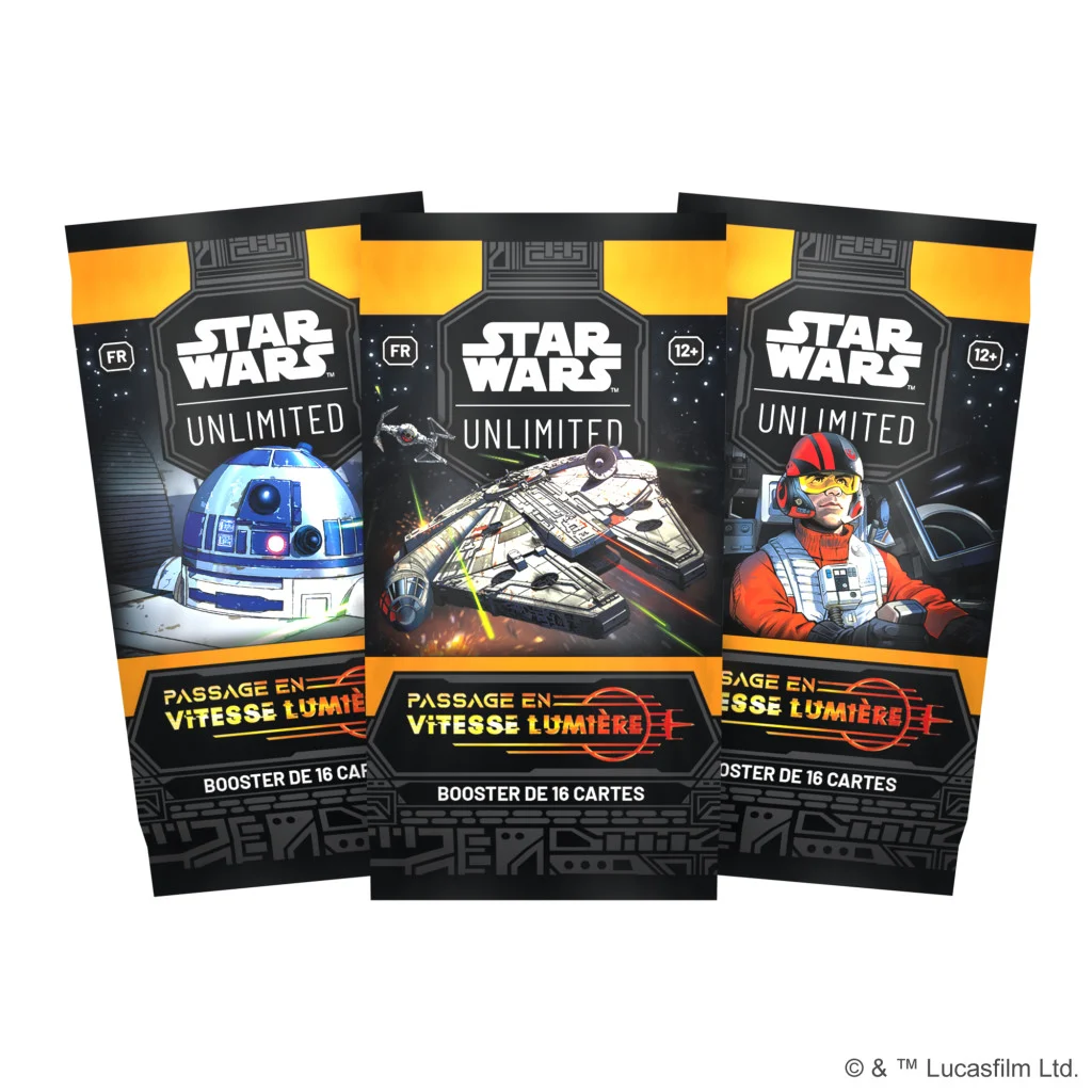 Star Wars Unlimited : Passage Vitesse Lumière Display (24 Boosters)