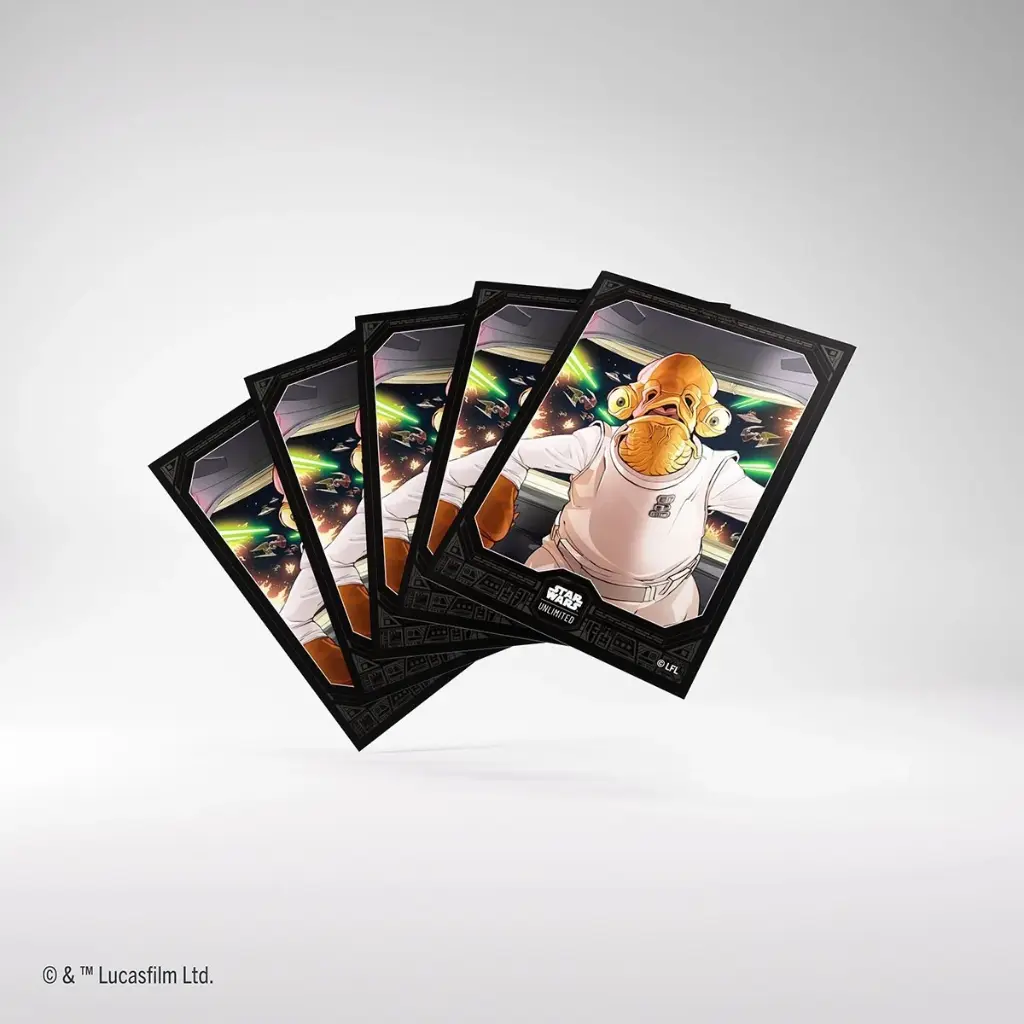GG : Star Wars Unlimited Art Sleeves : Admiral Ackbar