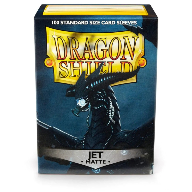 Dragon Shield - Standard Sleeves - Matte Jet