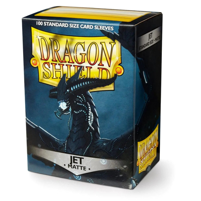 Dragon Shield - Standard Sleeves - Matte Jet