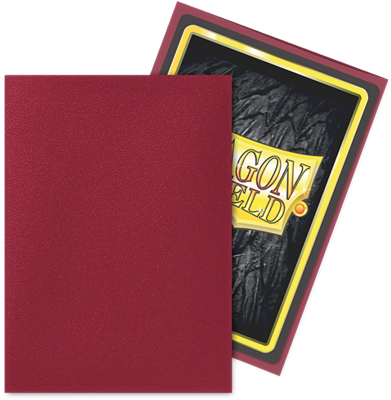 Dragon Shield Matte : Blood red