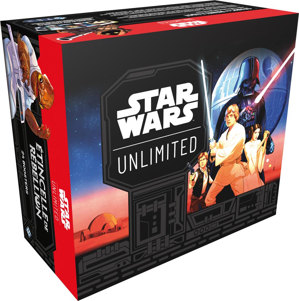 Star Wars Unlimited: Étincelle de Rébellion Display FR