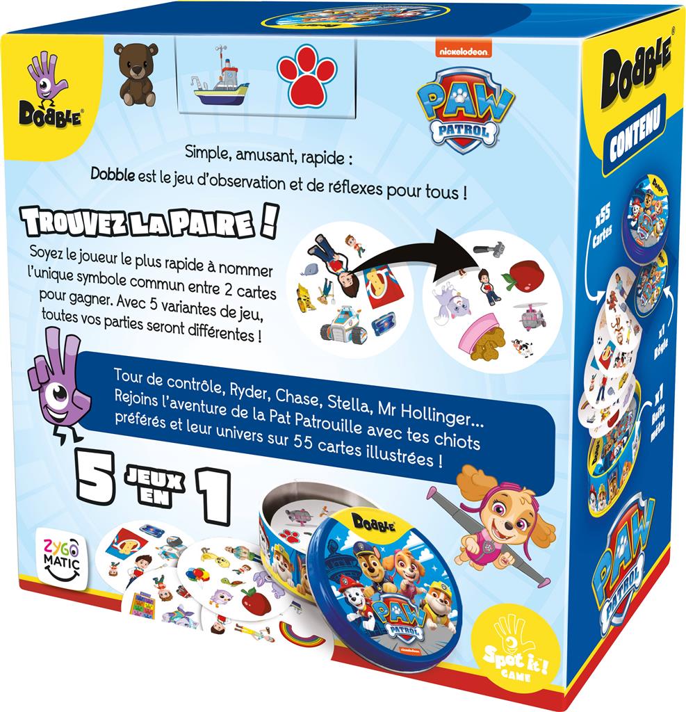 Dobble : Pat Patrouille (Eco Sleeve)