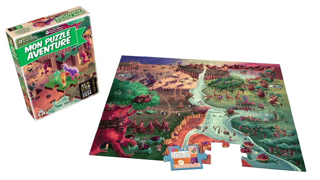 Mon puzzle aventure: Terre Ocre