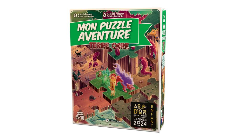 Mon puzzle aventure: Terre Ocre
