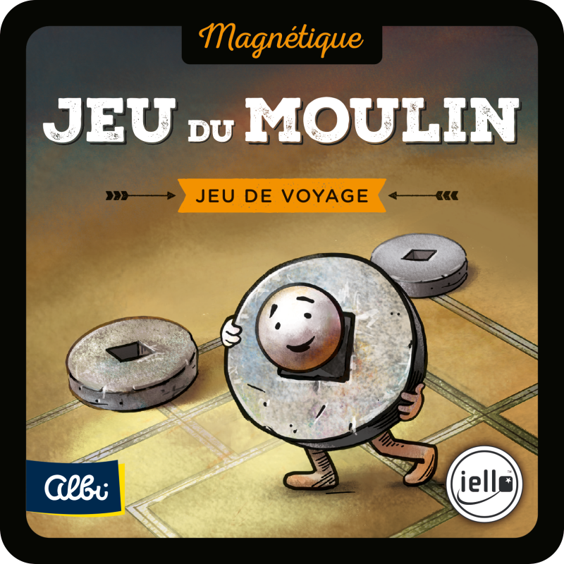 Magnétique : Jeu du moulin 