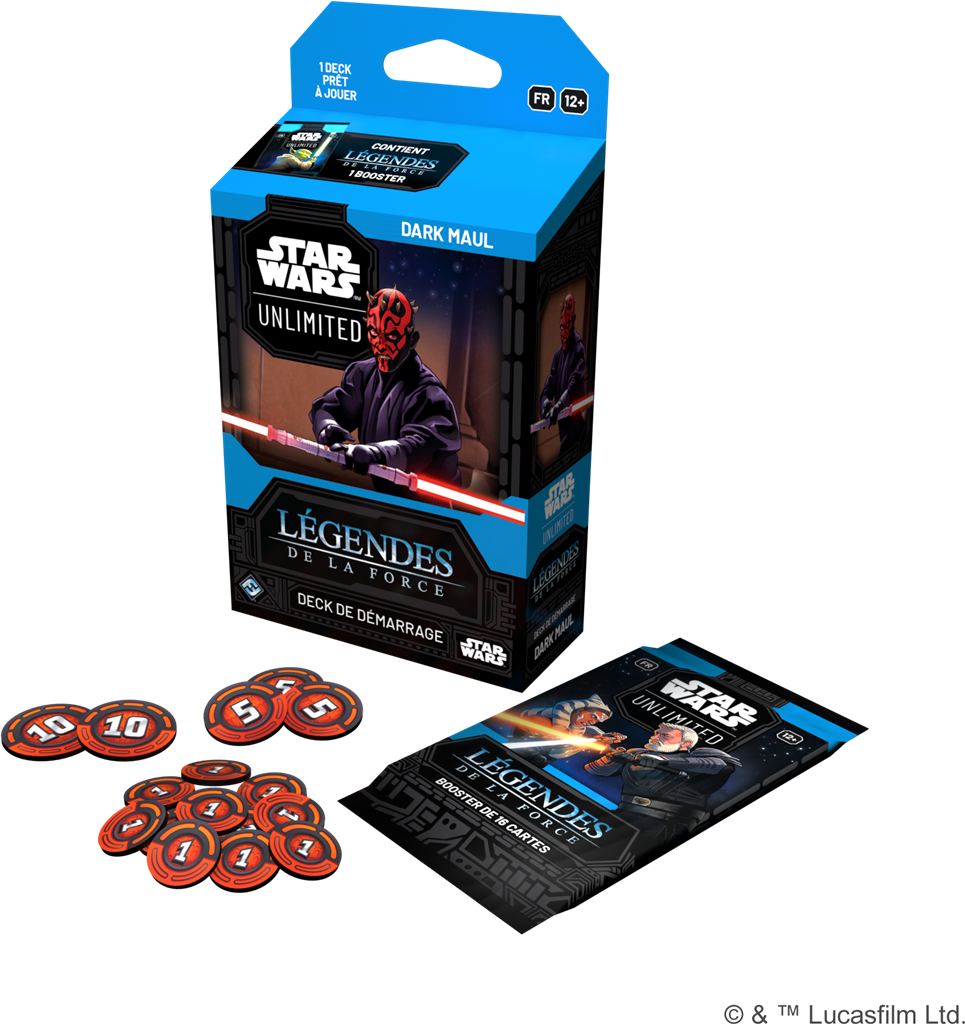 Star Wars Unlimited : Légendes de la Force Deck 1J - Dark Maul