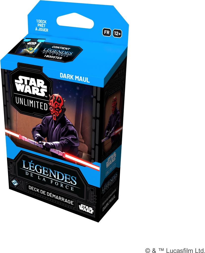 Star Wars Unlimited : Légendes de la Force Deck 1J - Dark Maul