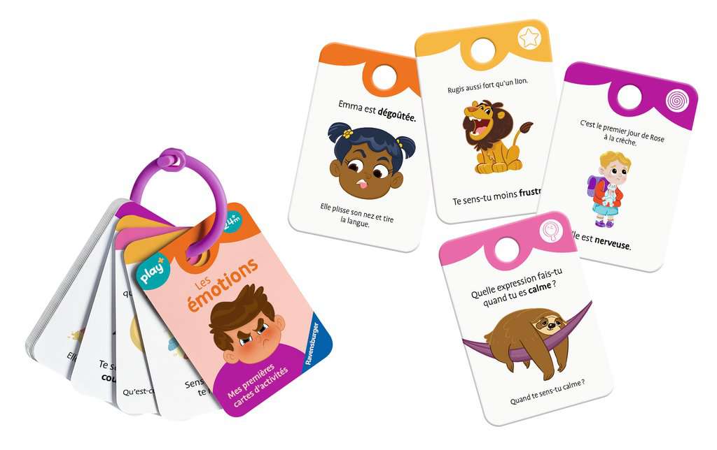 Play+ Mes premières cartes d'activités: Les émotions
