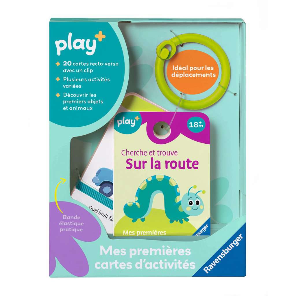 Mes premières cartes d'activités: Cherche et trouve sur la route