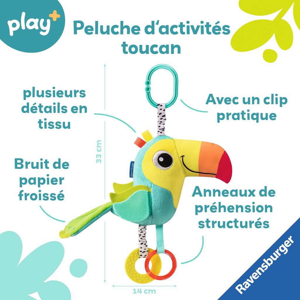 Ma peluche d'activités: Toucan