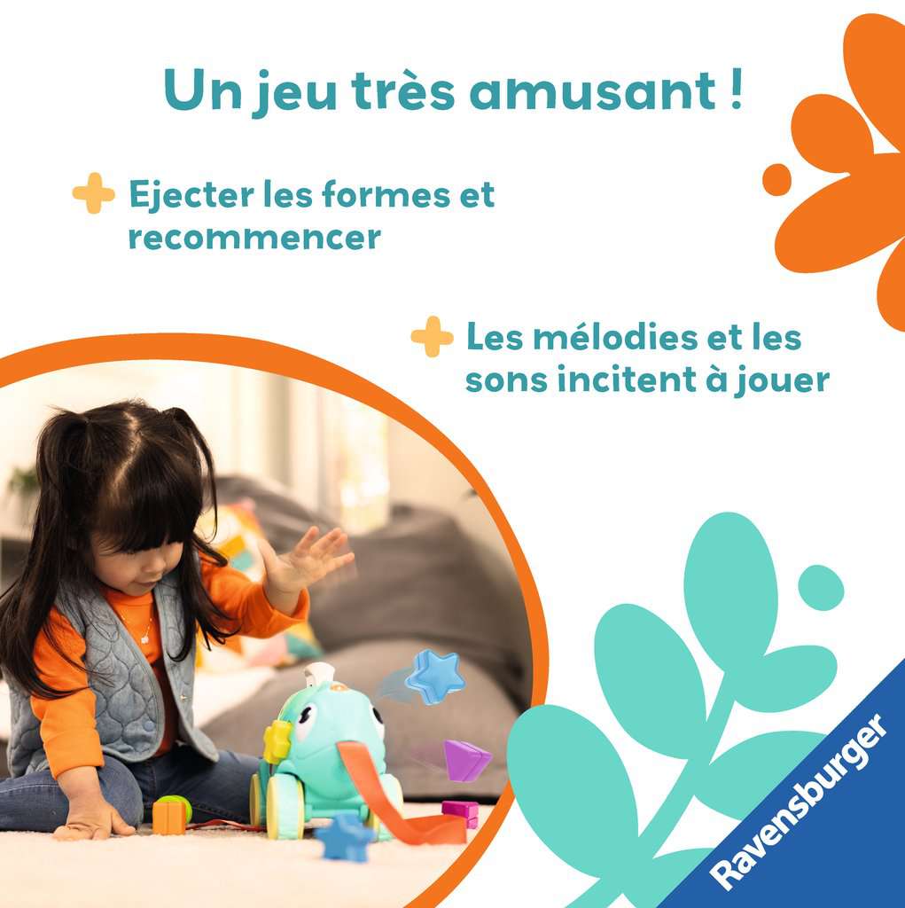 Mon caméléon lumineux des formes et des couleurs