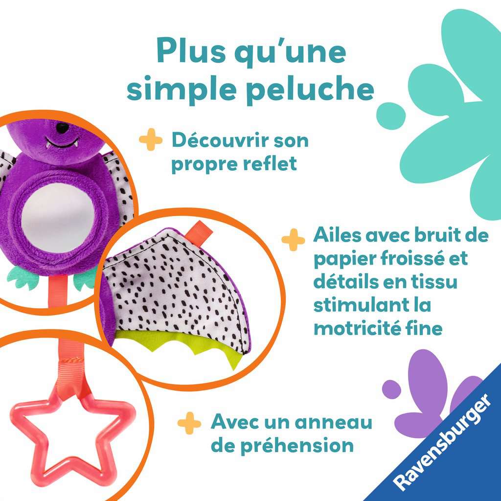 Ma peluche d'activités: Chauve-souris