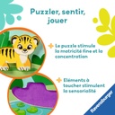 Puzzle en bois sensoriel et aimant
