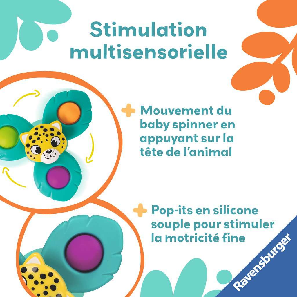 Baby Spinner léopard