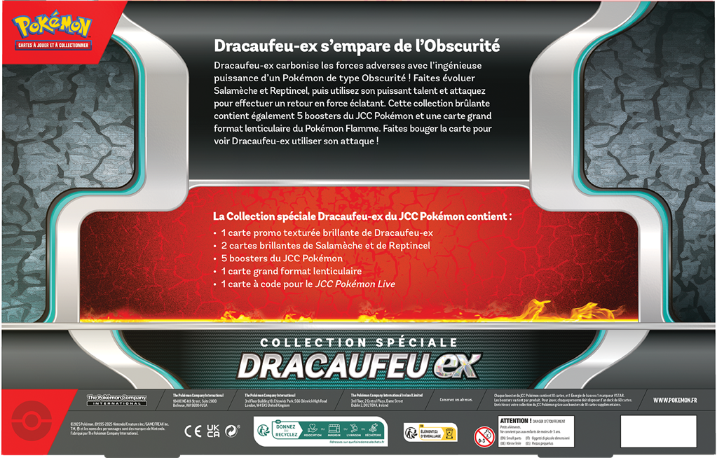 Pokémon : Coffret Collection spé Dracaufeu-ex(5b) 