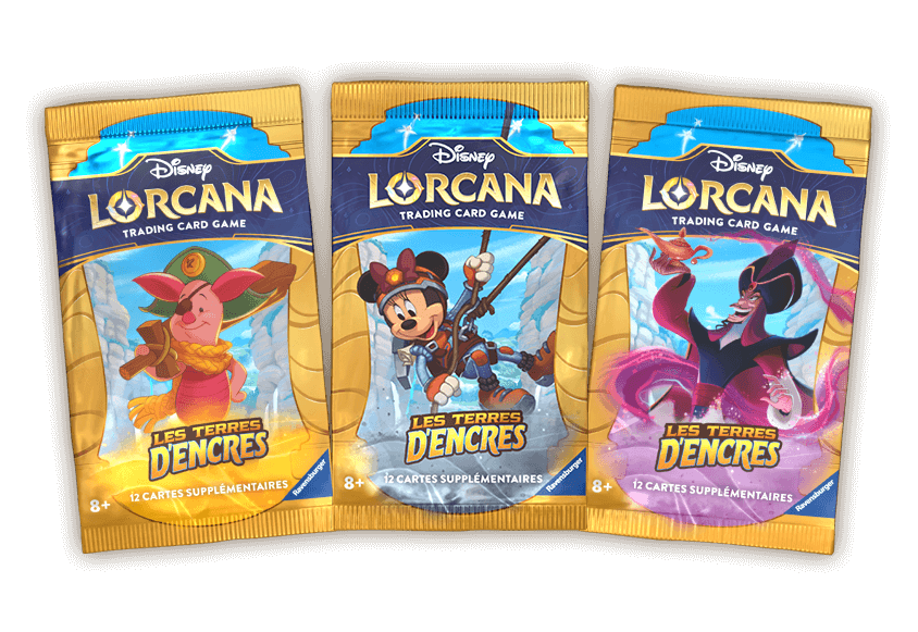  Disney Lorcana set 3 - Les Terres d'Encres - Display (24 Boosters) 