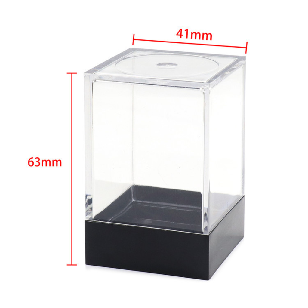 Lot de 7 dés résine gamme Insert - en boite - Coccinelle