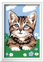 CreArt Kids - 8x12cm - Chaton brun