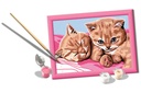CreArt Kids - 13x18cm - Chatons roux