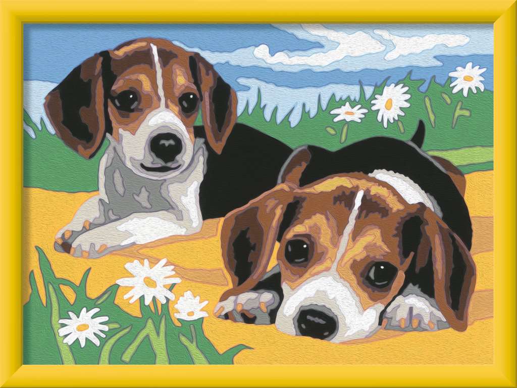 CreArt Kids - 18x24cm - Chiots