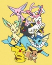 CreArt - 24x30cm - Pikachu & Evoli